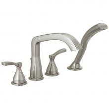 Delta Faucet T4776-SS - Stryke® Four Hole Roman Tub Trim