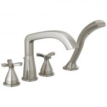 Delta Faucet T47766-SS-PR - Stryke® Roman Tub Trim with Hand Shower