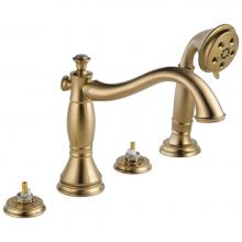 Delta Faucet T4797-CZLHP - Cassidy™ Roman Tub with Hand Shower Trim - Less Handles