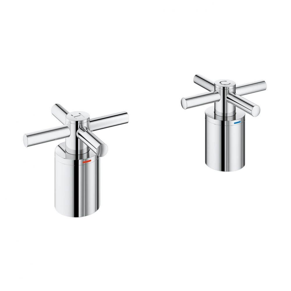 Cross Handles (Pair) for Tub Fillers