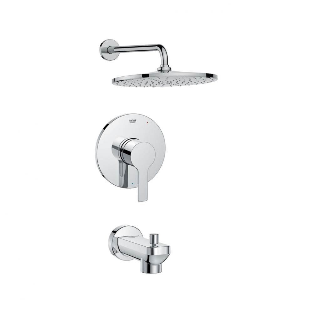 Lineare Pressure Balance Valve Tub/Shower Combo