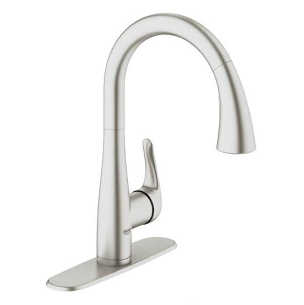 ELBERON OHM SINK C-SPOUT DUAL SPRAY