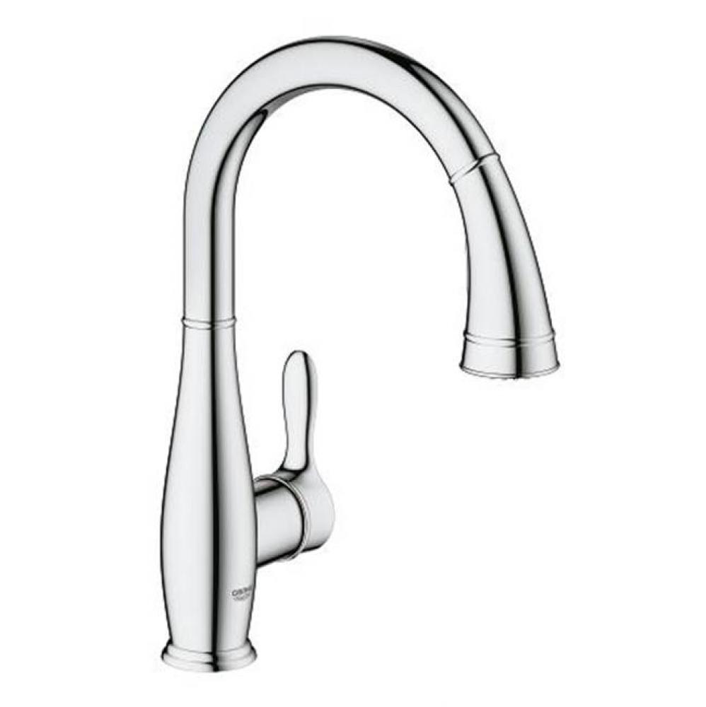 Single-Handle Pull Down Kitchen Faucet Dual Spray 1.75 GPM