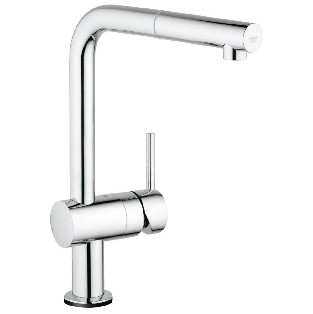 Single-Handle Pull-Out Kitchen Faucet Single Spray 1.75 GPM with Touch Technology