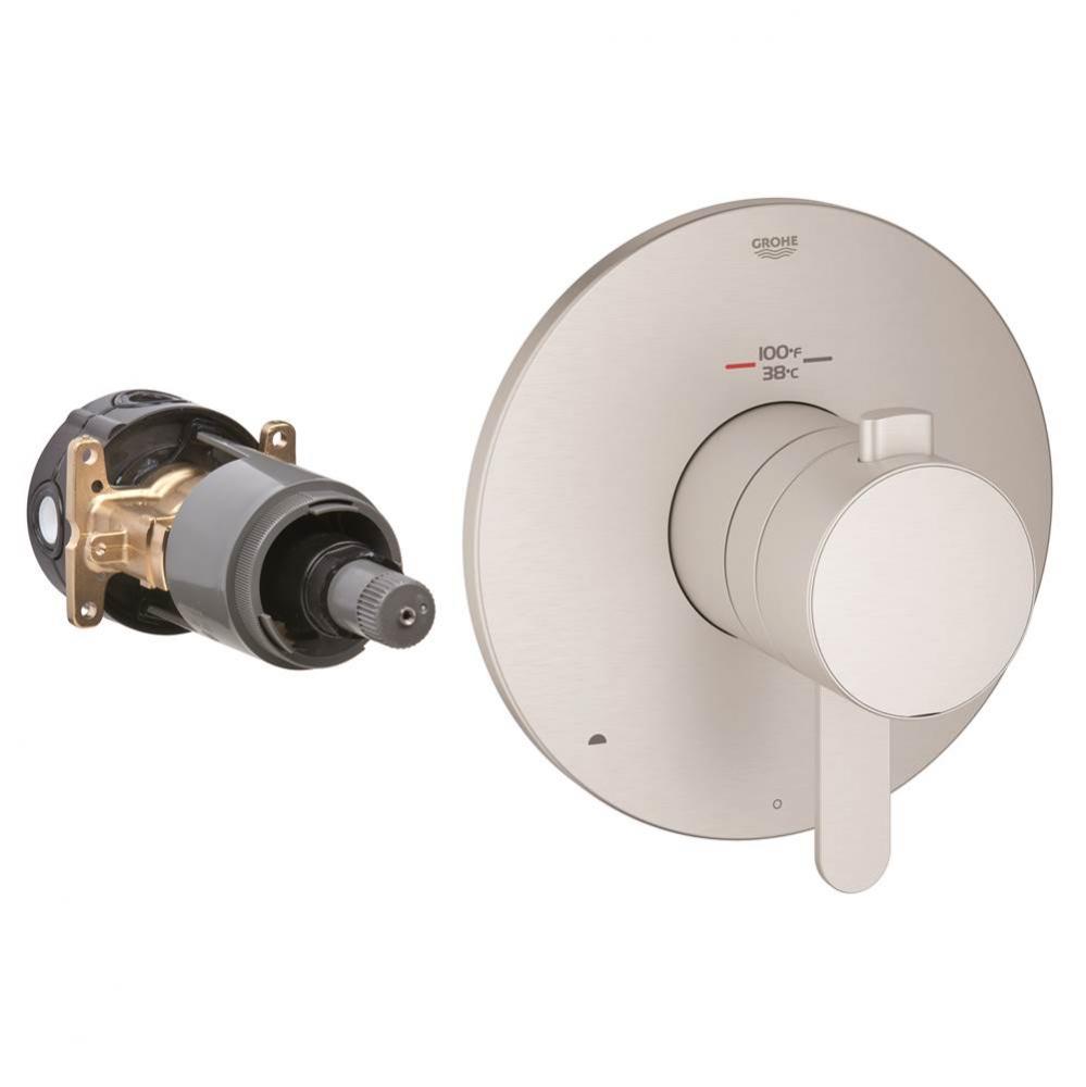 Dual Function Thermostatic Valve Trim