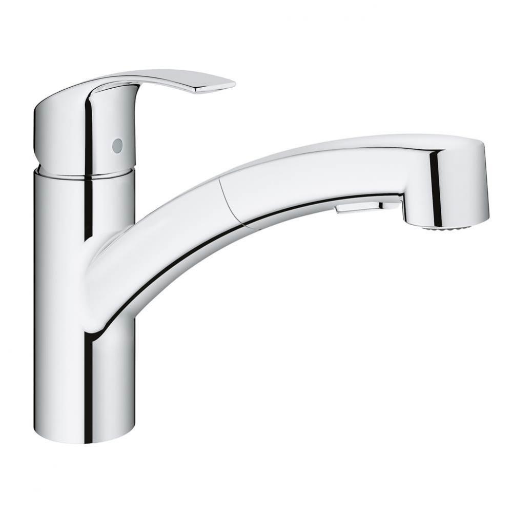 Single-Handle Pull-Out Kitchen Faucet Dual Spray 1.75 GPM