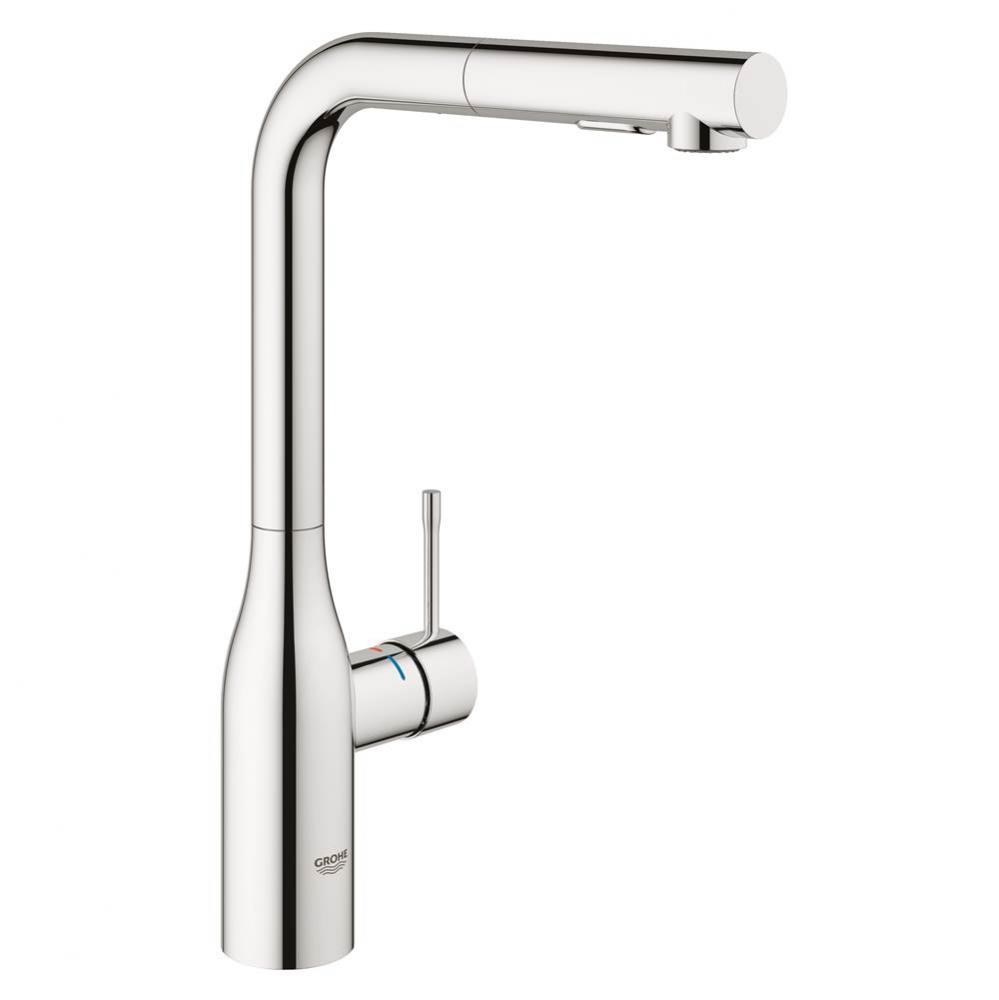 Single-Handle Pull-Out Kitchen Faucet Dual Spray 1.75 GPM