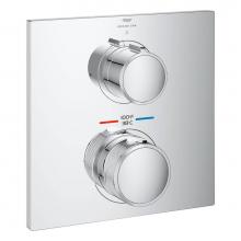 Grohe 29178001 - Allure Dual Function 2-Handle Thermostatic Valve Trim