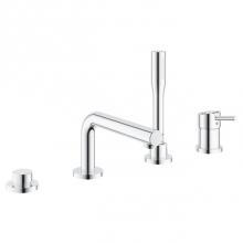 Grohe 19576002 - 4-Hole Single-Handle Deck Mount Roman Tub Faucet with 1.75 GPM Hand Shower