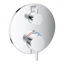 Grohe 24150003 - Single Function 2-Handle Thermostatic Valve Trim