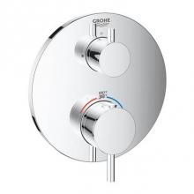 Grohe 24151003 - Dual Function 2-Handle Thermostatic Valve Trim