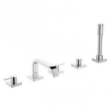Grohe 25097001 - 5-Hole 2-Handle Deck Mount Roman Tub Faucet with 1.75 GPM Hand Shower