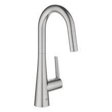 Grohe 32283DC3 - Single-Handle Pull Down Dual Spray Prep Faucet 1.75 GPM
