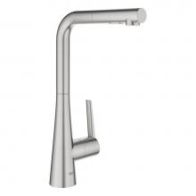 Grohe 33893DC2 - Single-Handle Pull-Out Kitchen Faucet Dual Spray 1.75 GPM