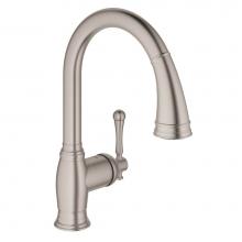 Grohe 33870DC2 - Single-Handle Pull Down Kitchen Faucet Dual Spray 1.75 GPM