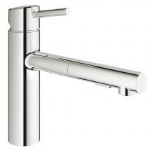 Grohe 31453001 - Concetto Single-Handle Pull-Out Kitchen Faucet Dual Spray 1.5 GPM
