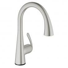 Grohe 30205DC1 - Ladylux³ Café Touch Single-Handle Pull-Down Kitchen Faucet with Dual Spray