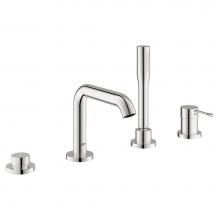 Grohe 19578001 - Essence New Roman Tub Filler With Personal Hand Shower