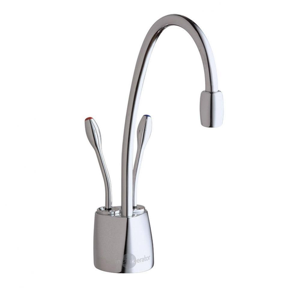 Indulge Contemporary F-HC1100 Instant Hot/Cool Water Dispenser Faucet in Brushed Chrome