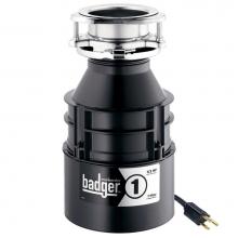 Insinkerator 79880A-ISE - Badger 1 with cord 1/3 HP Food Waste Disposer - Model Number: BADGER 1 W/C