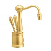 Insinkerator 44391AK - Indulge Antique F-HC2200 Instant Hot/Cool Water Dispenser Faucet in Brushed Bronze