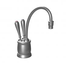 Insinkerator 44393B - Indulge Tuscan F-HC2215 Instant Hot/Cool Water Dispenser Faucet in Satin Nickel