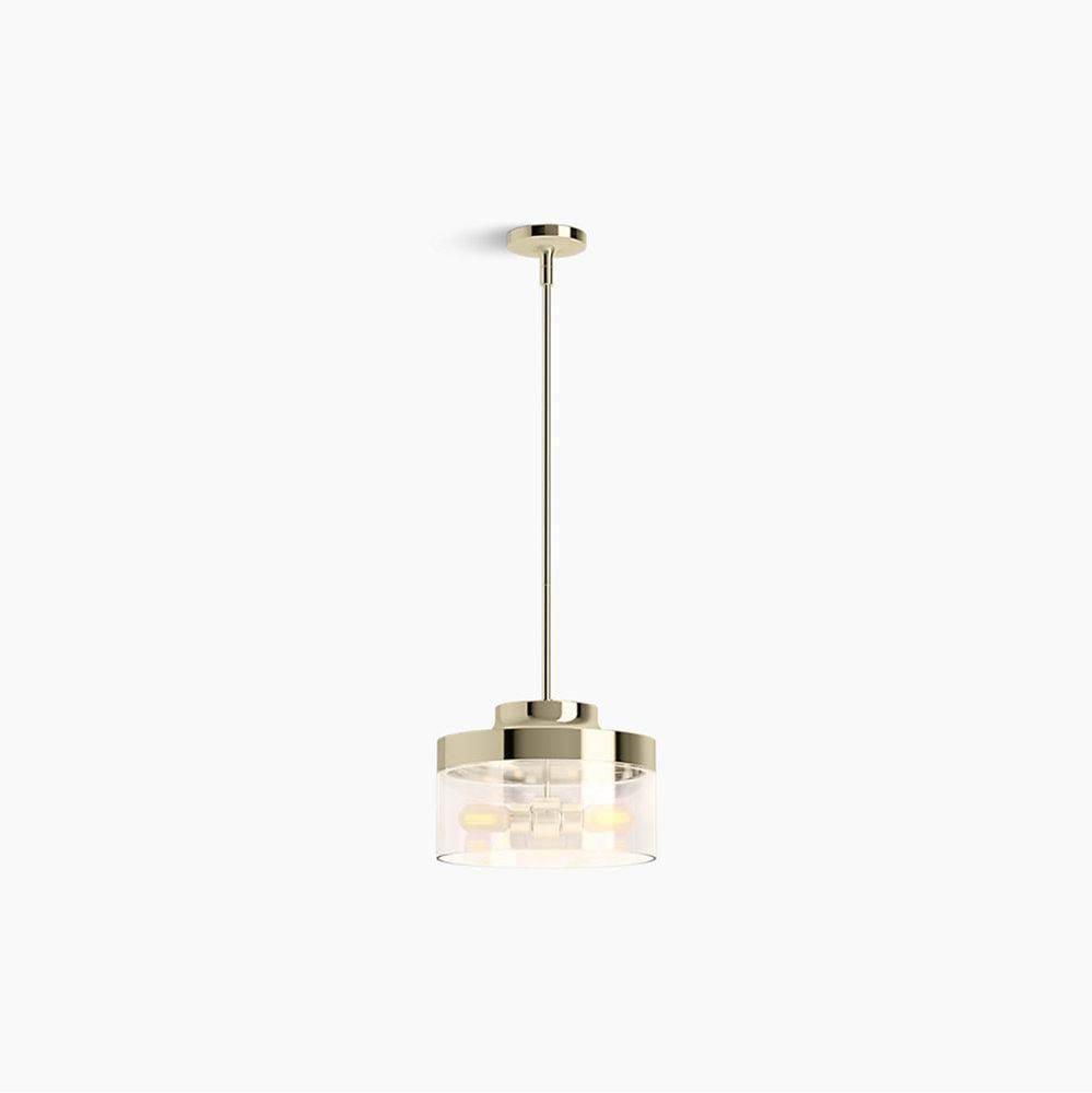 Purist 12-1/2 In. Two-Light Pendant