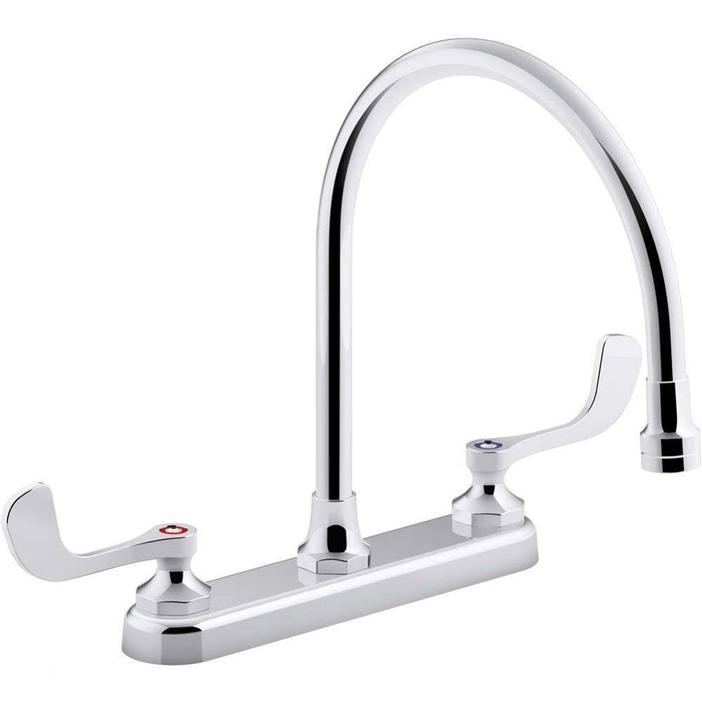 Triton&#xae; Bowe&#xae; 1.8 gpm kitchen sink faucet with 9-5/16&apos;&apos; gooseneck spout, aerat