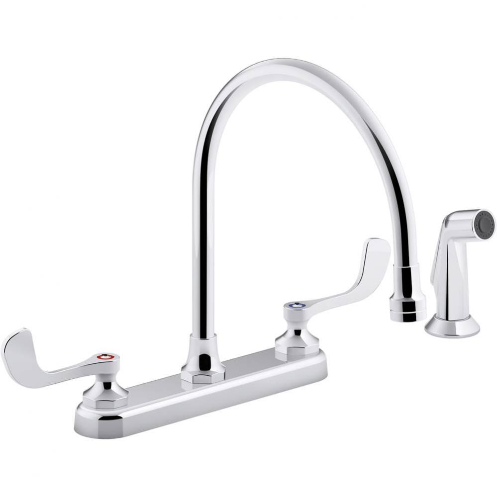 Triton&#xae; Bowe&#xae; 1.5 gpm kitchen sink faucet with 9-5/16&apos;&apos; gooseneck spout, match