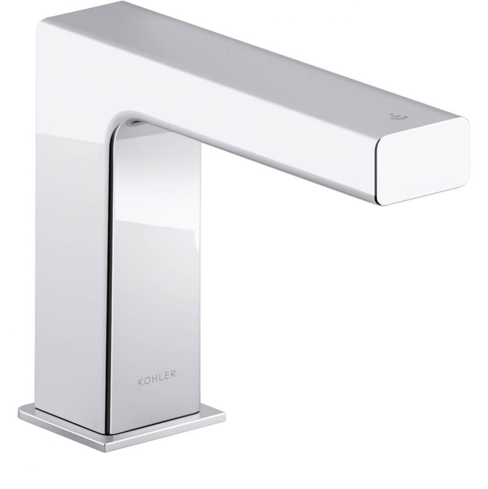 Strayt™ Touchless faucet with Kinesis™ sensor technology and temperature mixer, AC-powered