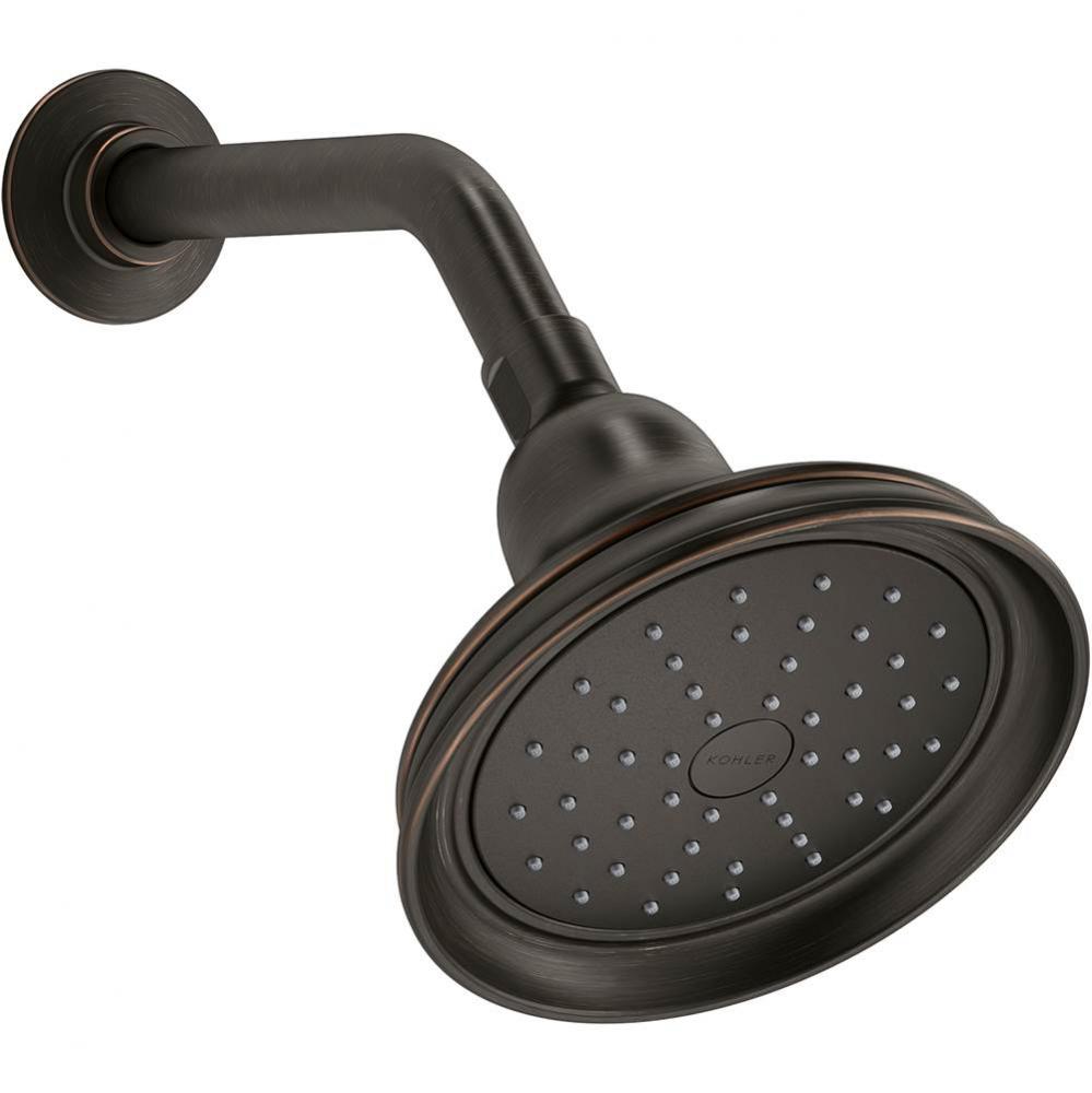 Bancroft&#xae; 1.75 gpm single-function showerhead with Katalyst(R) air-induction technology