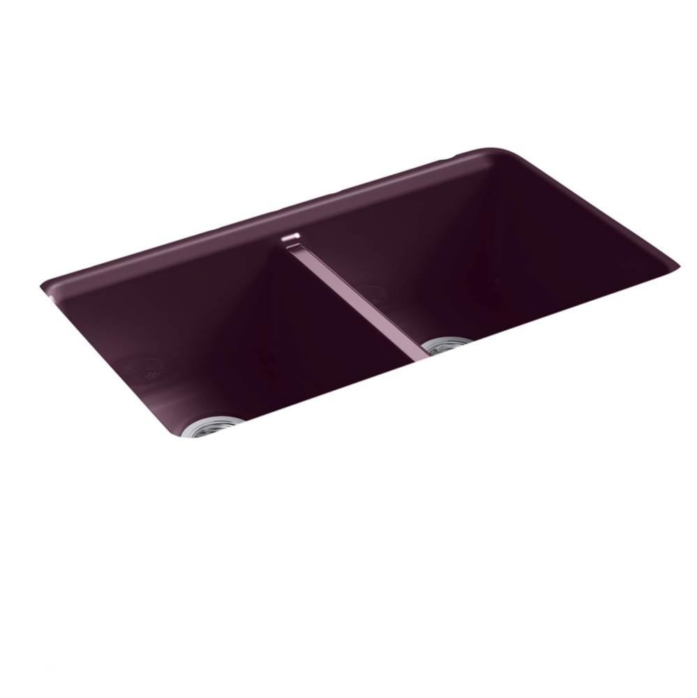 Riverby&#xae; 33&apos;&apos; x 22&apos;&apos; x 9-5/8&apos;&apos; undermount double-equal workstat