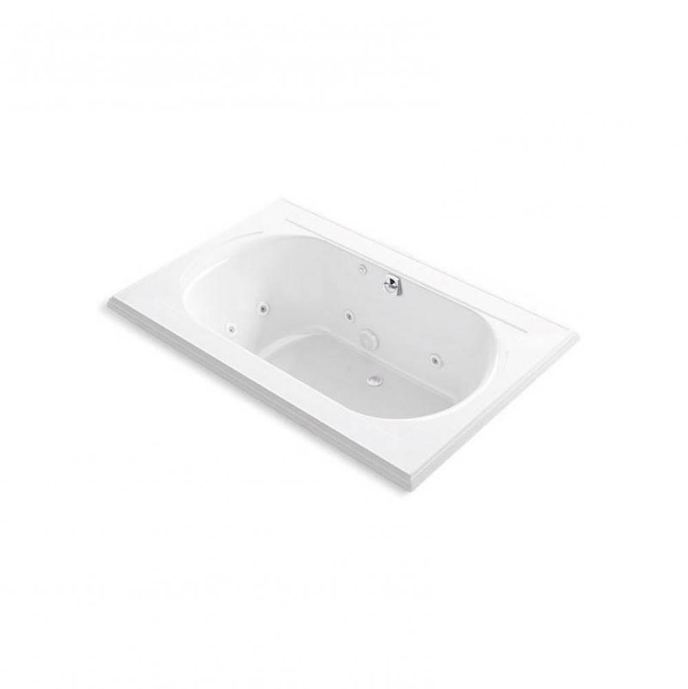 Memoirs&#xae; 66&apos;&apos; x 42&apos;&apos; whirlpool bath, drop-in with center rear drain