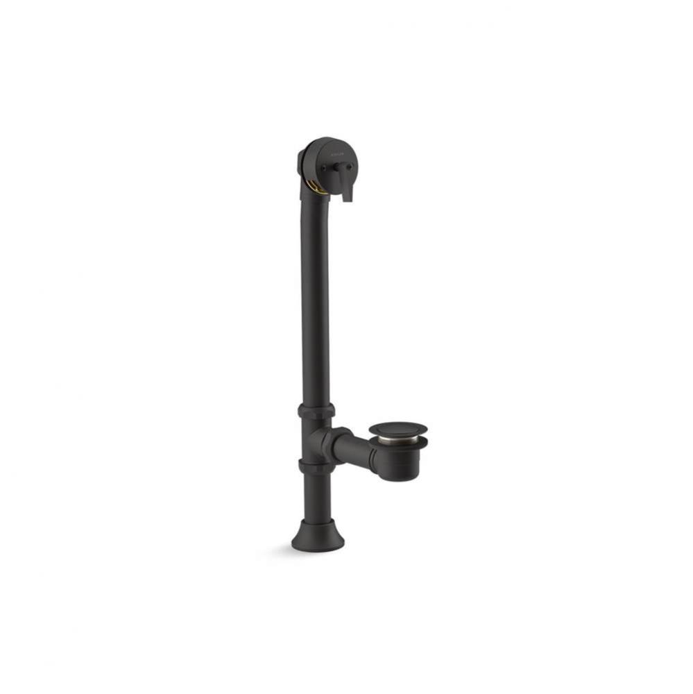 Iron Works Decorative 1-1/2 in. Adjustable Pop-Up Bath Drain For 5&apos; Whirlpool With Tailpiece