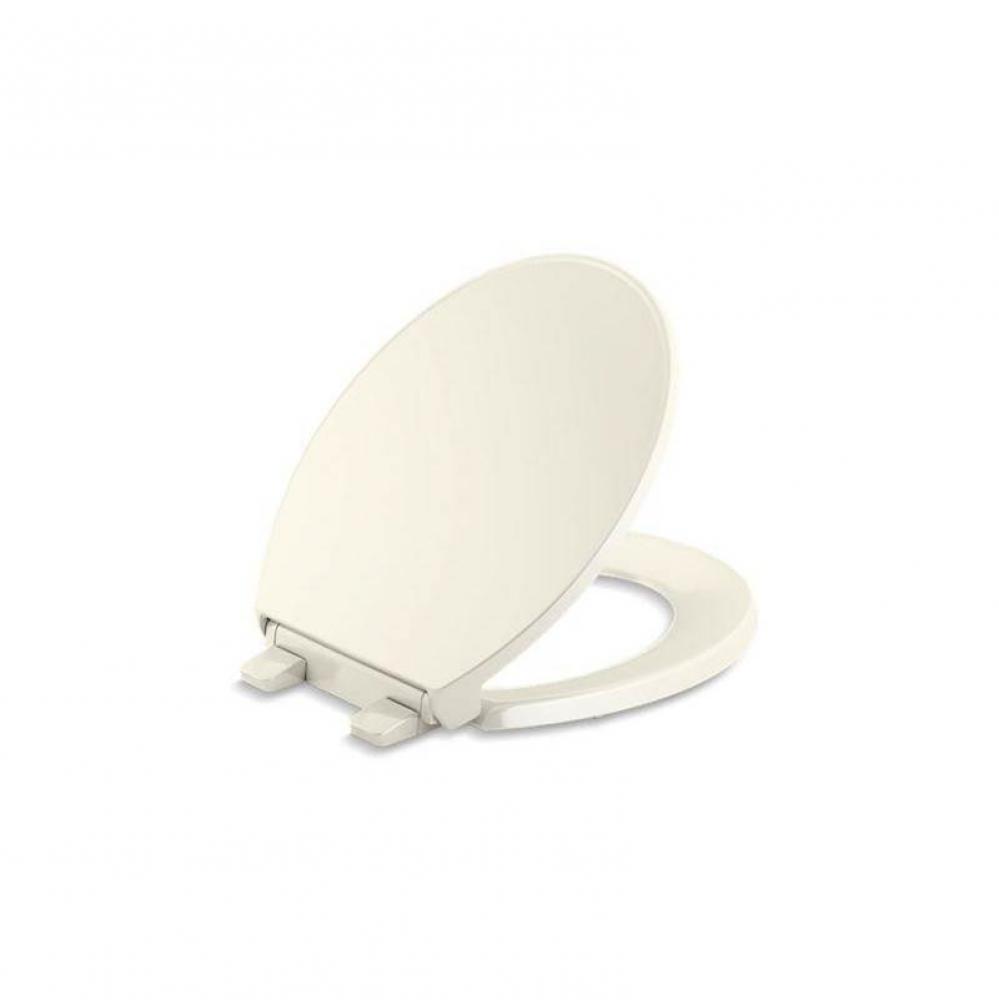 Border&#xae; ReadyLatch&#xae; Quiet-Close™ round-front toilet seat with antimicrobial agent