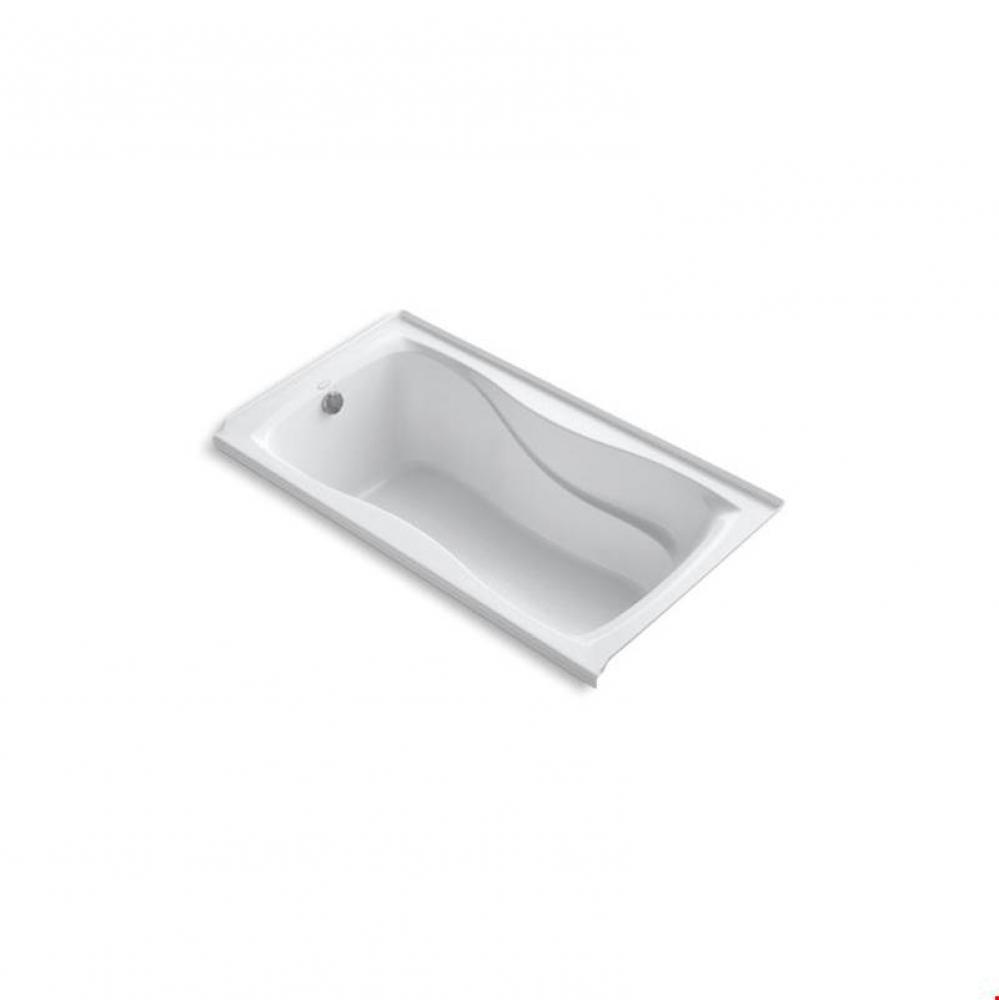 Hourglass&#xae; 32 60&apos;&apos; x 32&apos;&apos; alcove bath with integral flange and left-hand