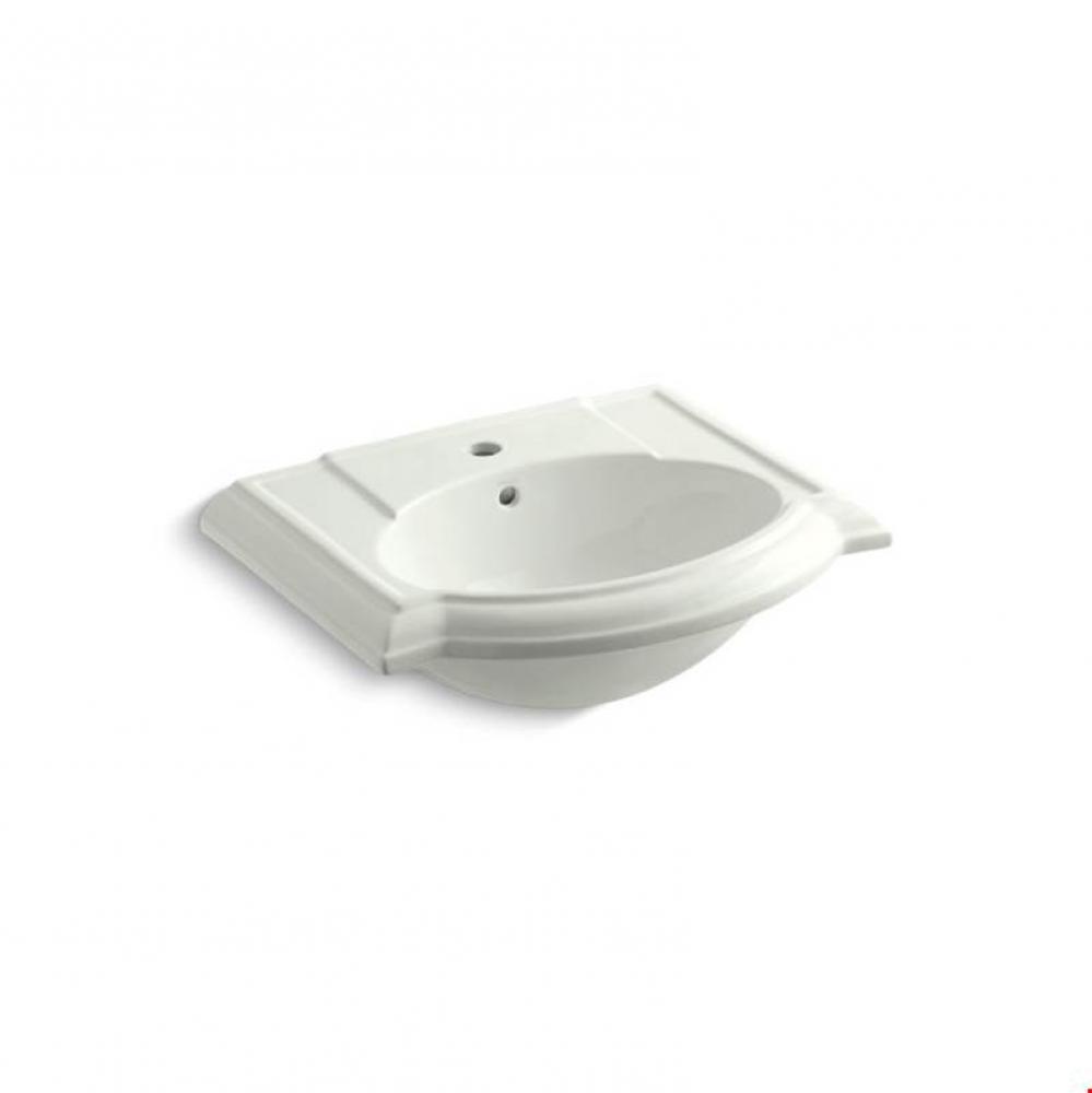 Devonshire&#xae; Bathroom sink with single faucet hole