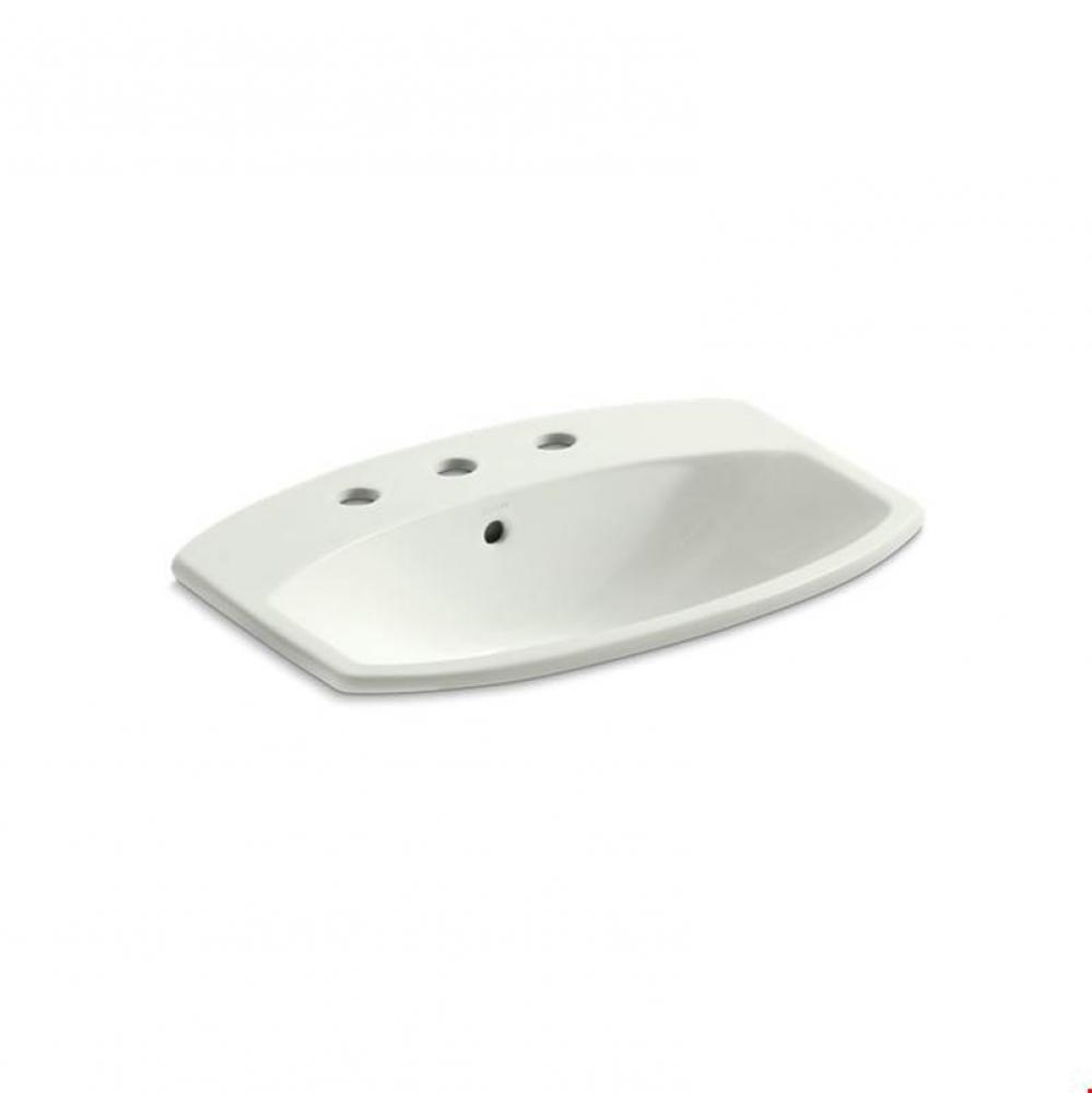 Cimarron&#xae; Drop-in bathroom sink with 8&apos;&apos; widespread faucet holes