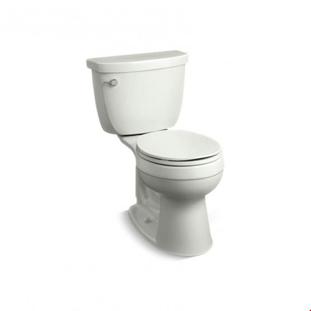 Cimarron&#xae; Comfort Height&#xae; Two-piece round-front 1.28 gpf chair height toilet with insula