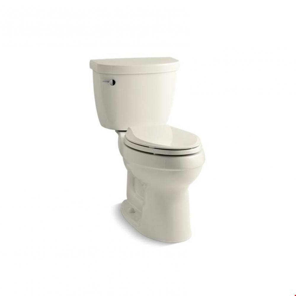 Cimarron&#xae; Comfort Height&#xae; two-piece elongated 1.28 gpf toilet with tank cover locks