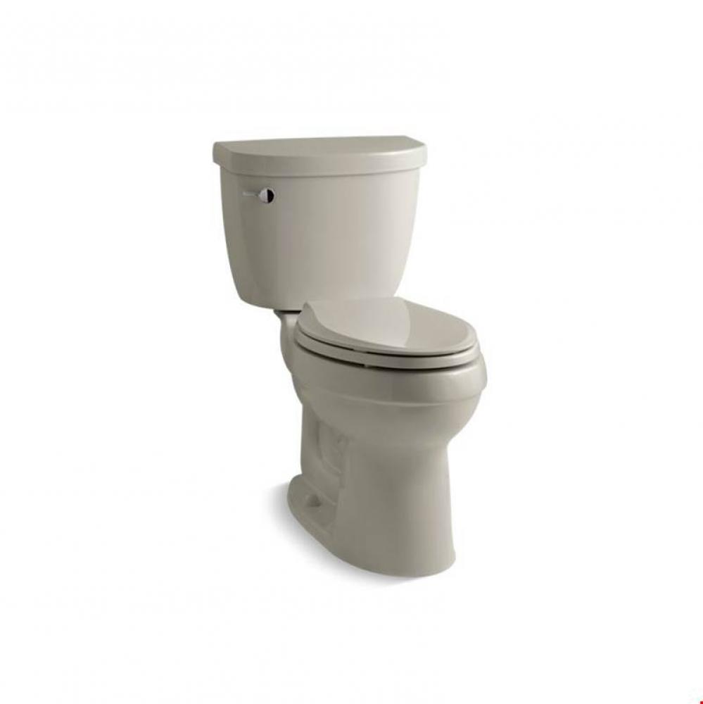 Cimarron&#xae; Comfort Height&#xae; Two-piece elongated 1.28 gpf chair height toilet with insulate