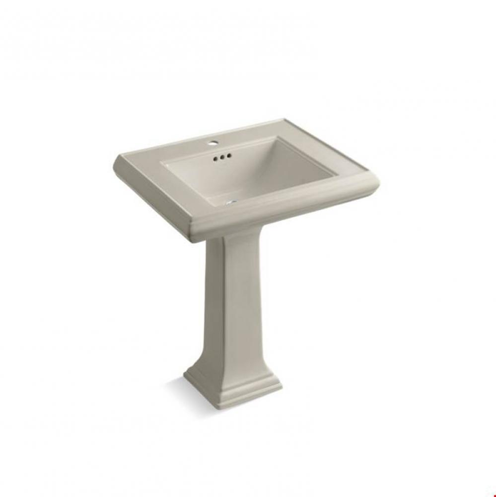 Memoirs&#xae; Classic Classic 27&apos;&apos; pedestal bathroom sink with single faucet hole