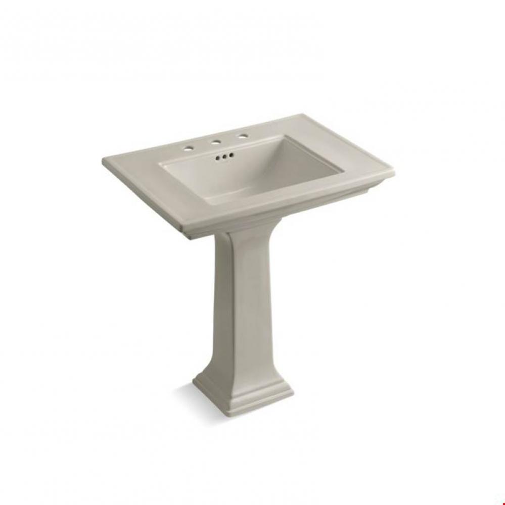 Memoirs&#xae; Stately 30&apos;&apos; Pedestal bathroom sink with widespread faucet holes