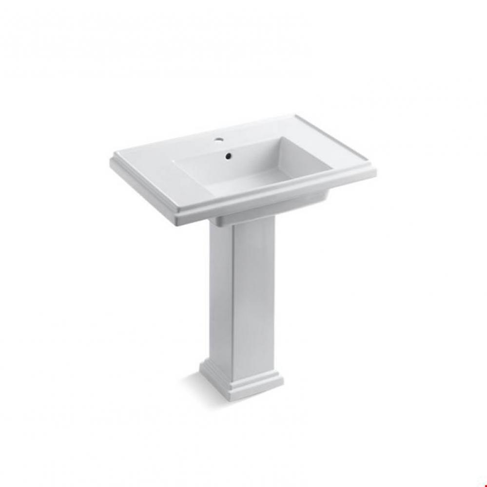 Tresham&#xae; 30&apos;&apos; pedestal bathroom sink with single faucet hole