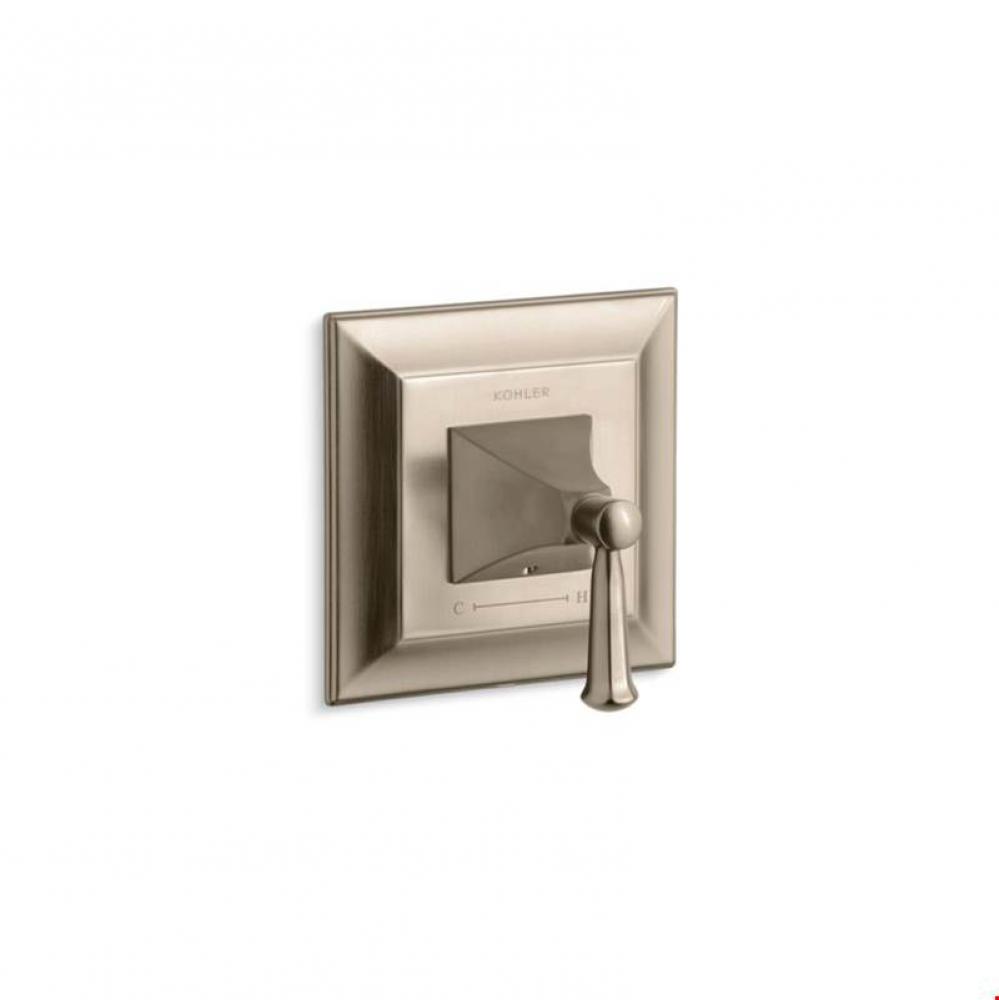 Memoirs&#xae; Stately Valve trim with lever handle for thermostatic valve, requires valve