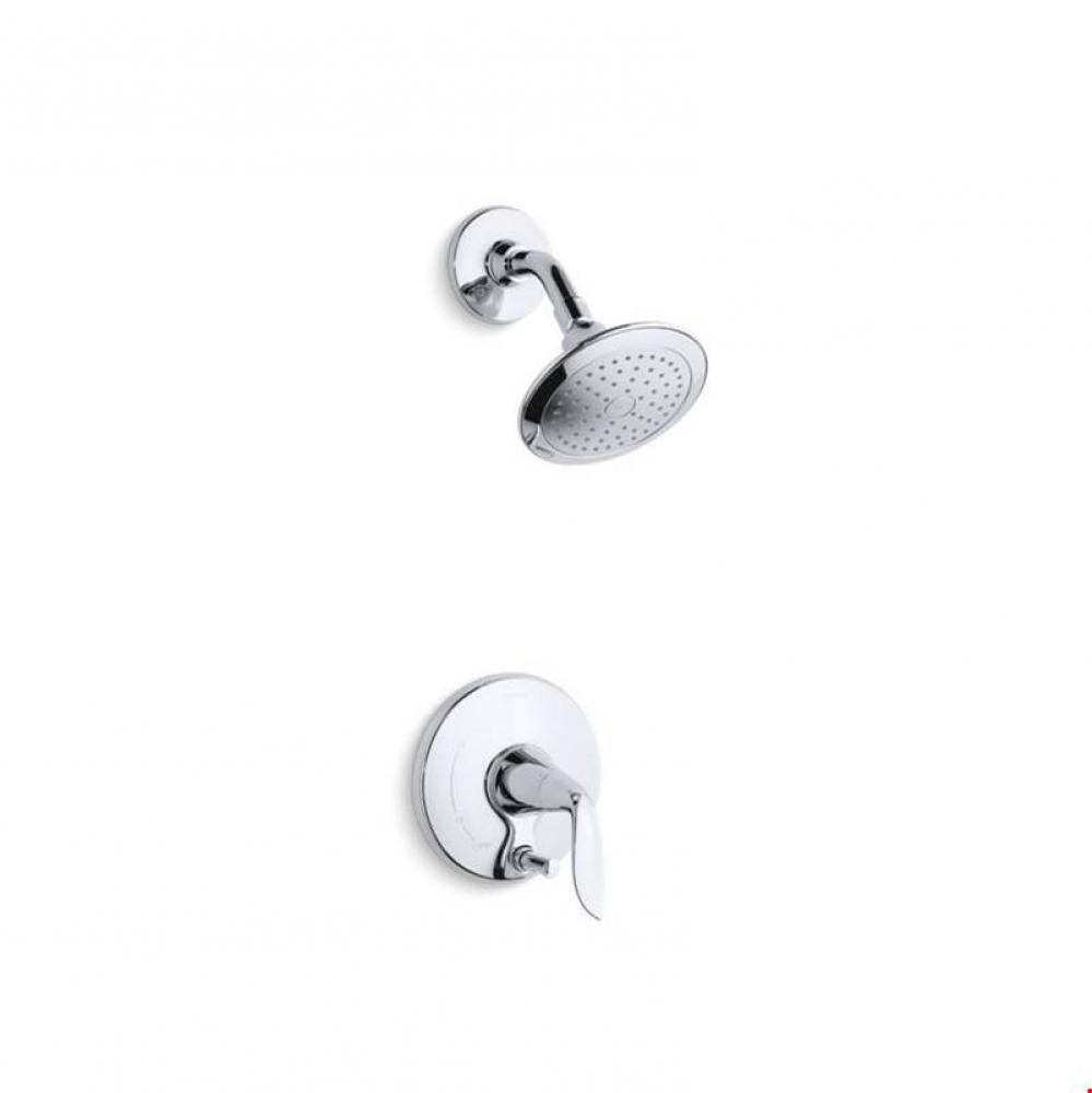 Refinia&#xae; shower trim set with push-button diverter, valve not included