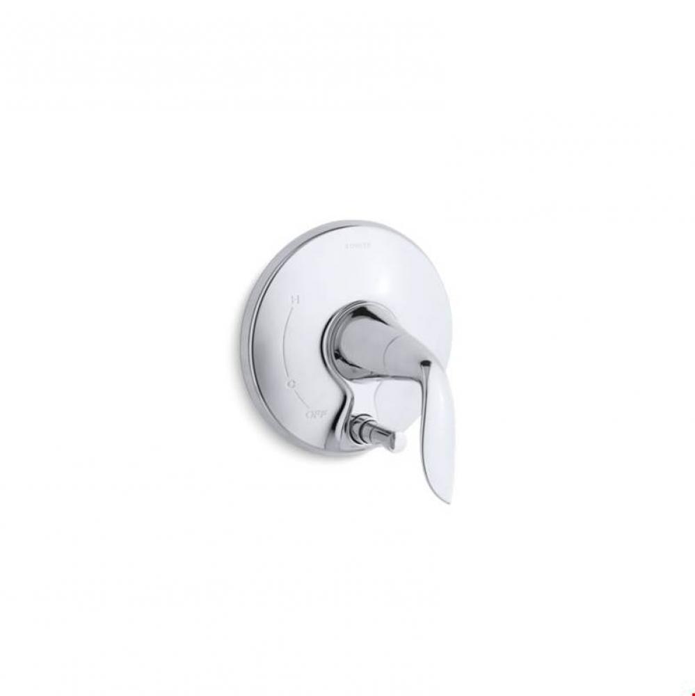Refinia&#xae; Valve trim with push-button diverter, valve not included