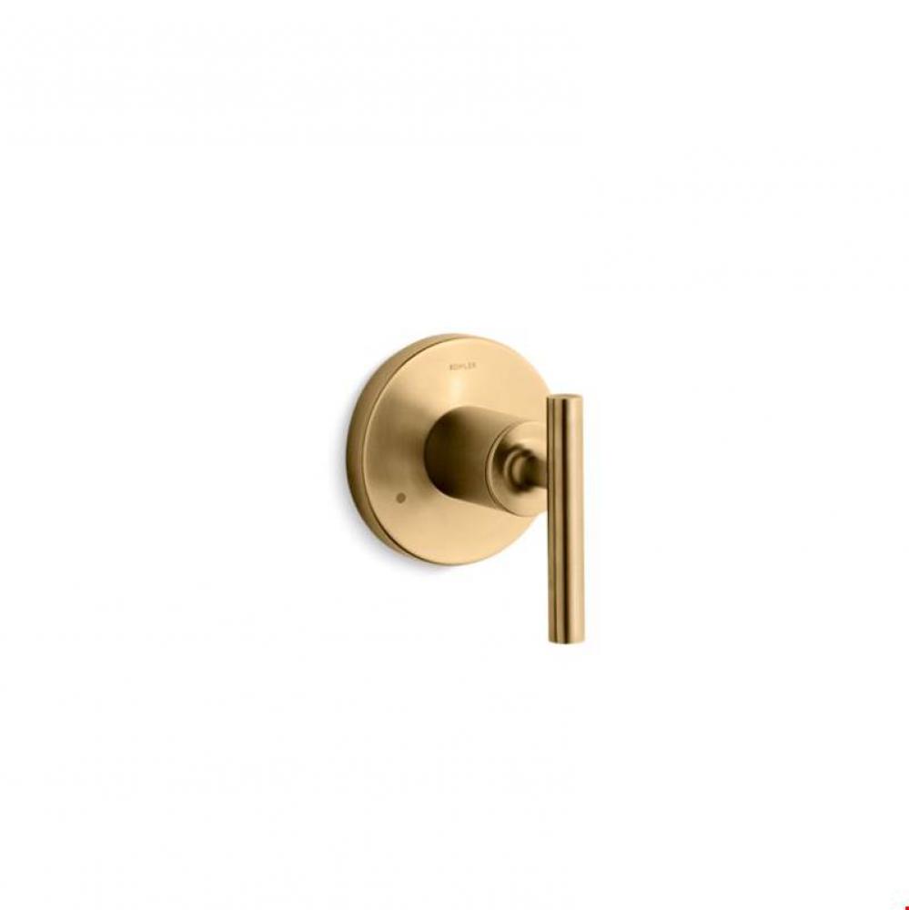 Purist&#xae; Valve trim with lever handle for transfer valve, requires valve