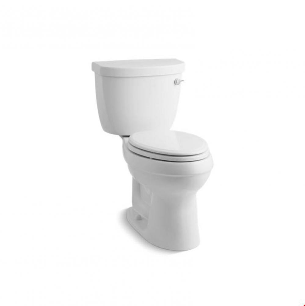 Cimarron&#xae; Comfort Height&#xae; two-piece elongated 1.6 gpf toilet with tank cover locks