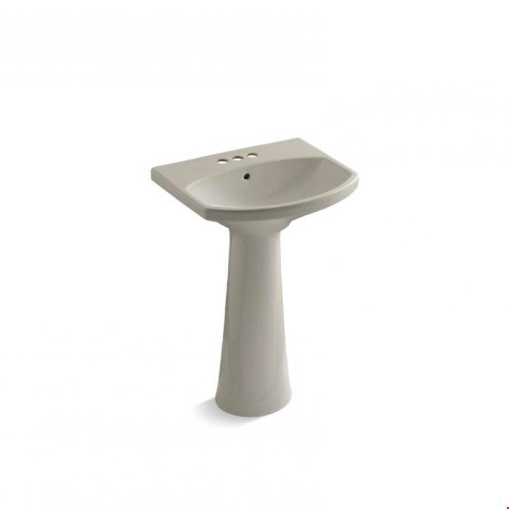 Cimarron&#xae; Pedestal bathroom sink with 4&apos;&apos; centerset faucet holes